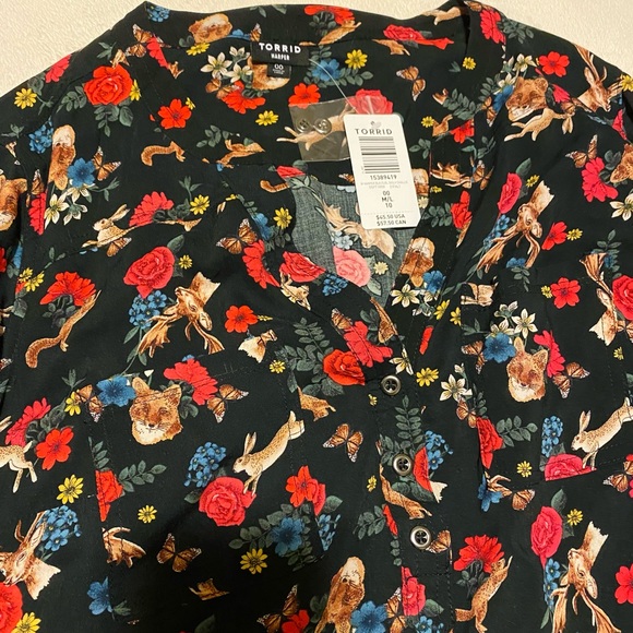 Host Pick NWT Top 🎉 Vintage Animal - Picture 5 of 5